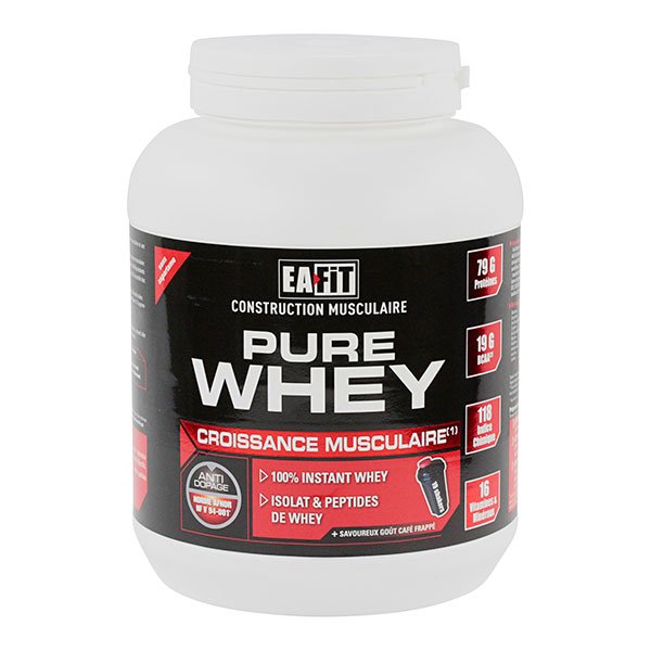 Pure Whey hyperprotidique café frappé 750g