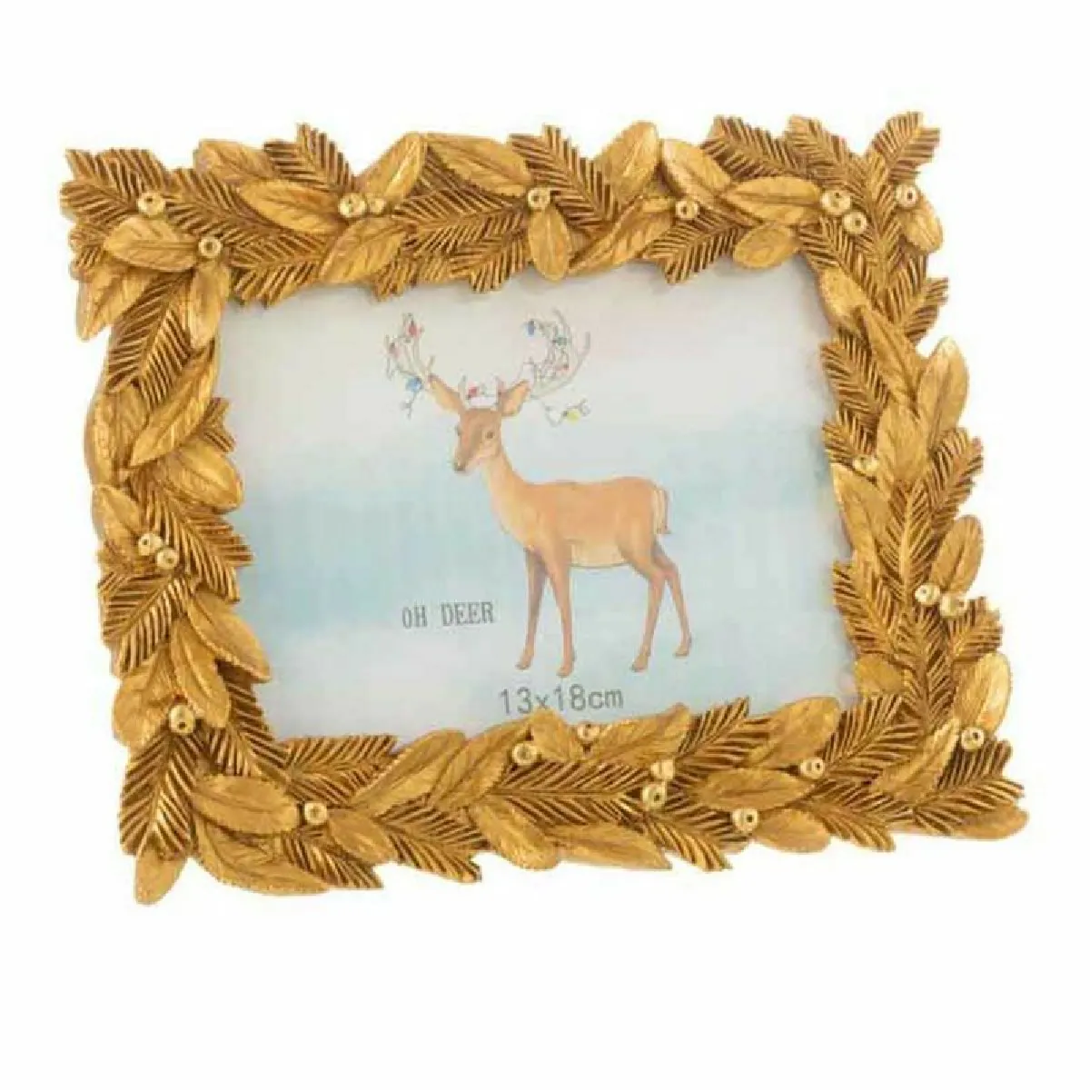 Paris Prix Cadre Photo Déco - Feuilles Or