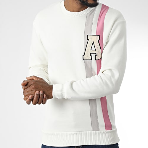 Sweat Crewneck GK-1130 Blanc