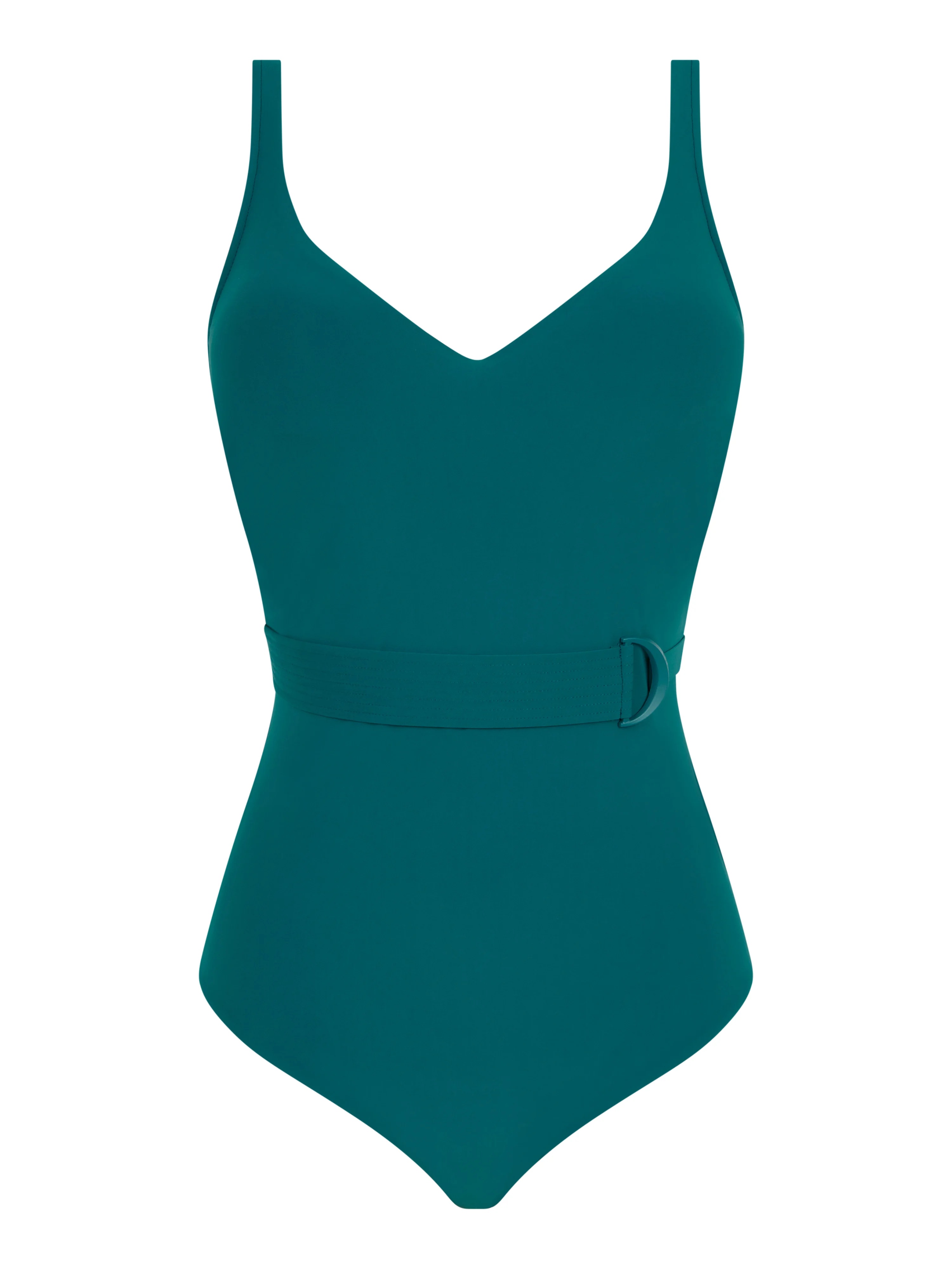 CELESTIAL - Maillot de bain 1 pièce avec armatures plongeant | Vert