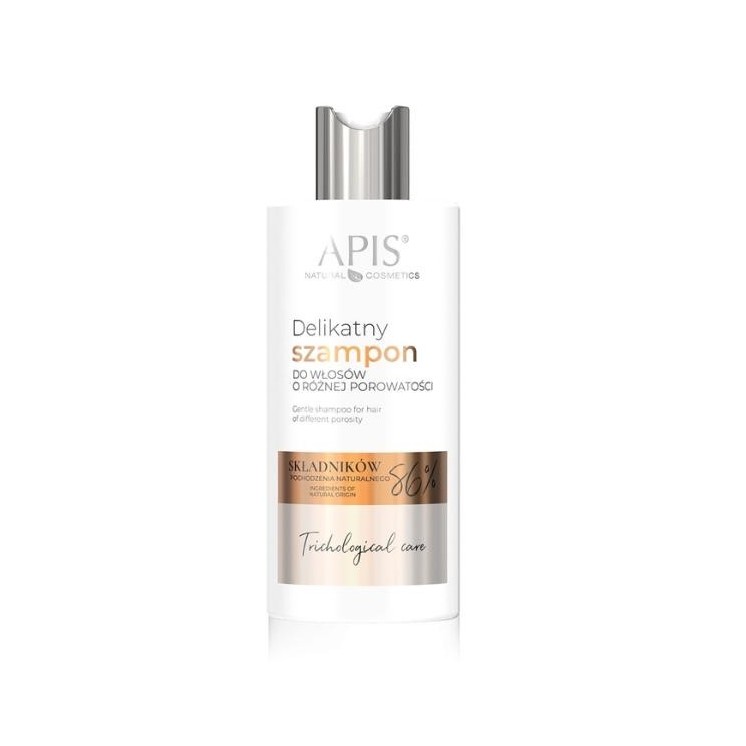 Apis Trichological Care zachte shampoo voor haar met verschillende porositeit 300 ml