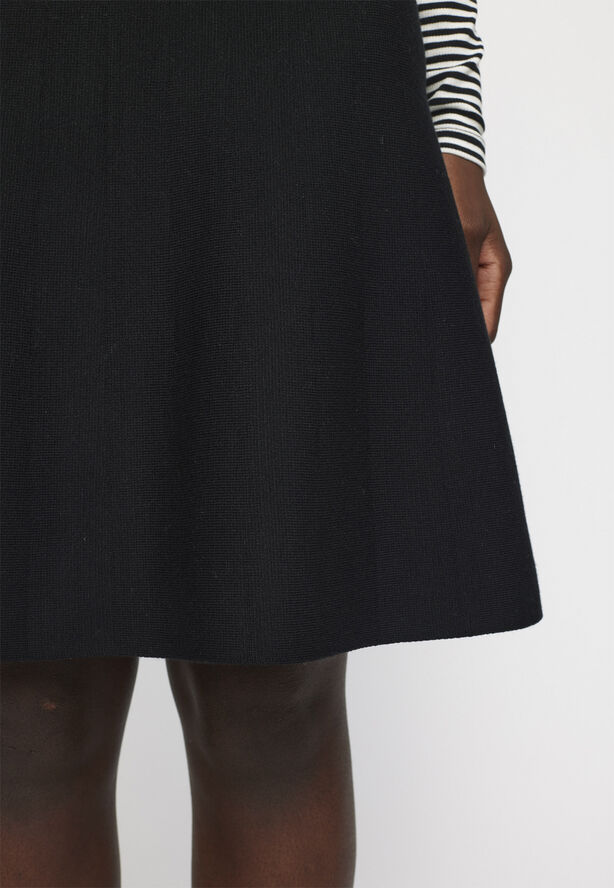Soft Rebels SRHenrietta Short Skirt Knit Black