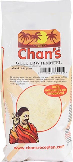 Chan's Gele Erwtenmeel 400g