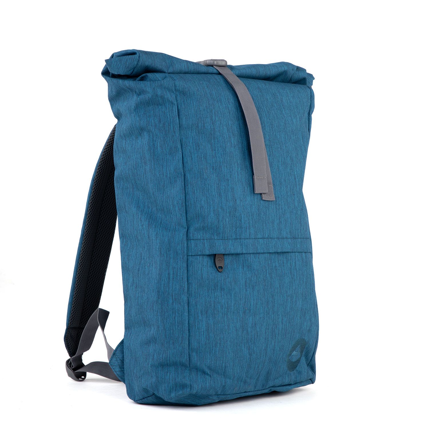 bodhi Urban Yogi Rolltop Rucksack, dunkelblau meliert