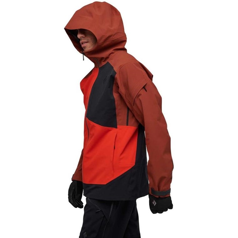Black Diamond M Recon Stretch SkiShell Mulled Cider/Black/Octane