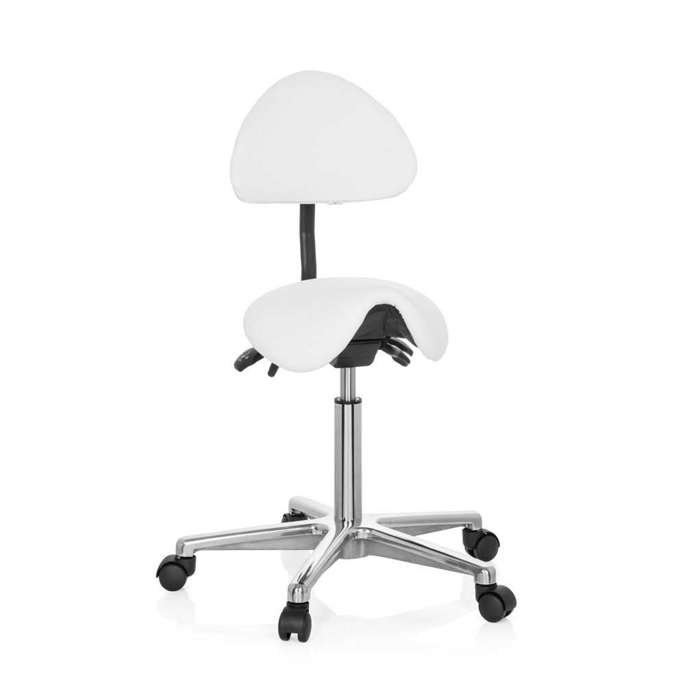 Sattelhocker TOP WORK 20 Kunstleder ohne Armlehnen hjh OFFICE