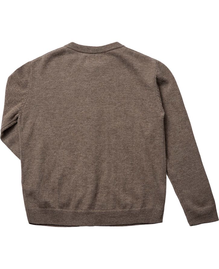 Magasin du Nord Collection Strikka RWS wool & cashmere cardigan Beige melange
