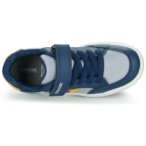Geox - J ARZACH BOY - Bleu / Jaune
