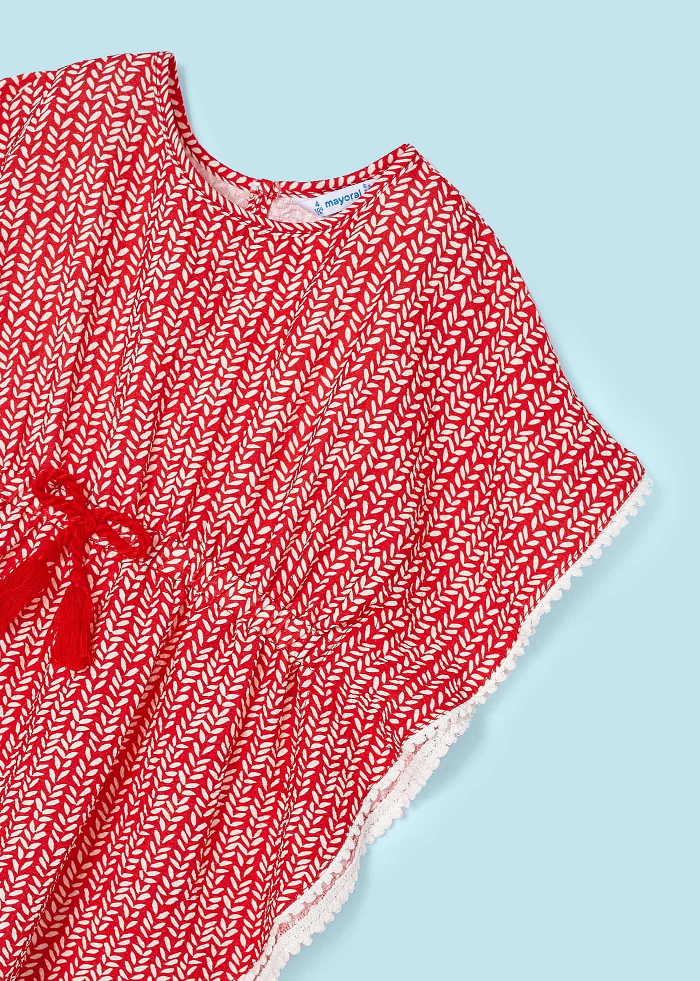 Caftan estampado para menina de Granada