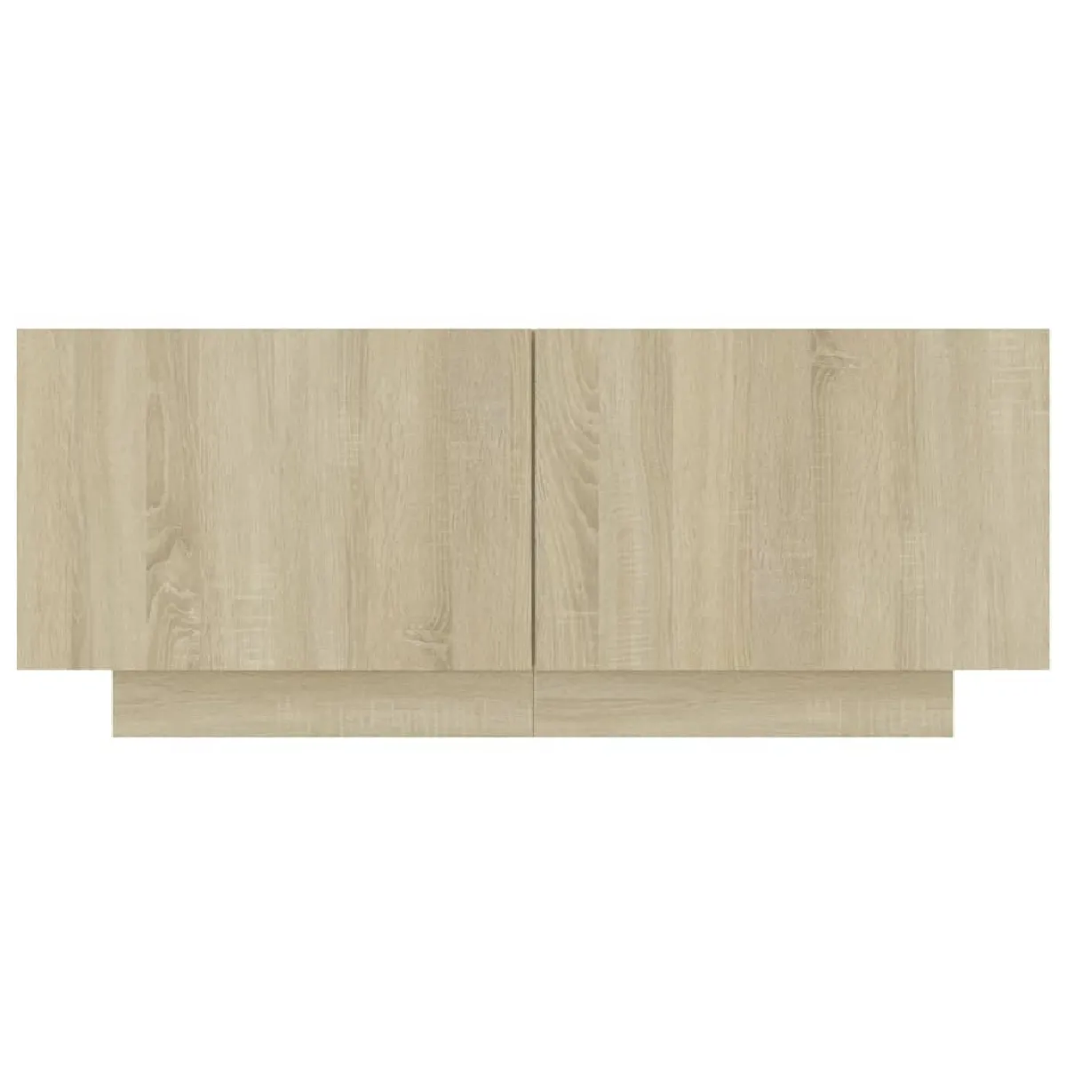 vidaXL Meuble TV Chêne sonoma 100x35x40 cm