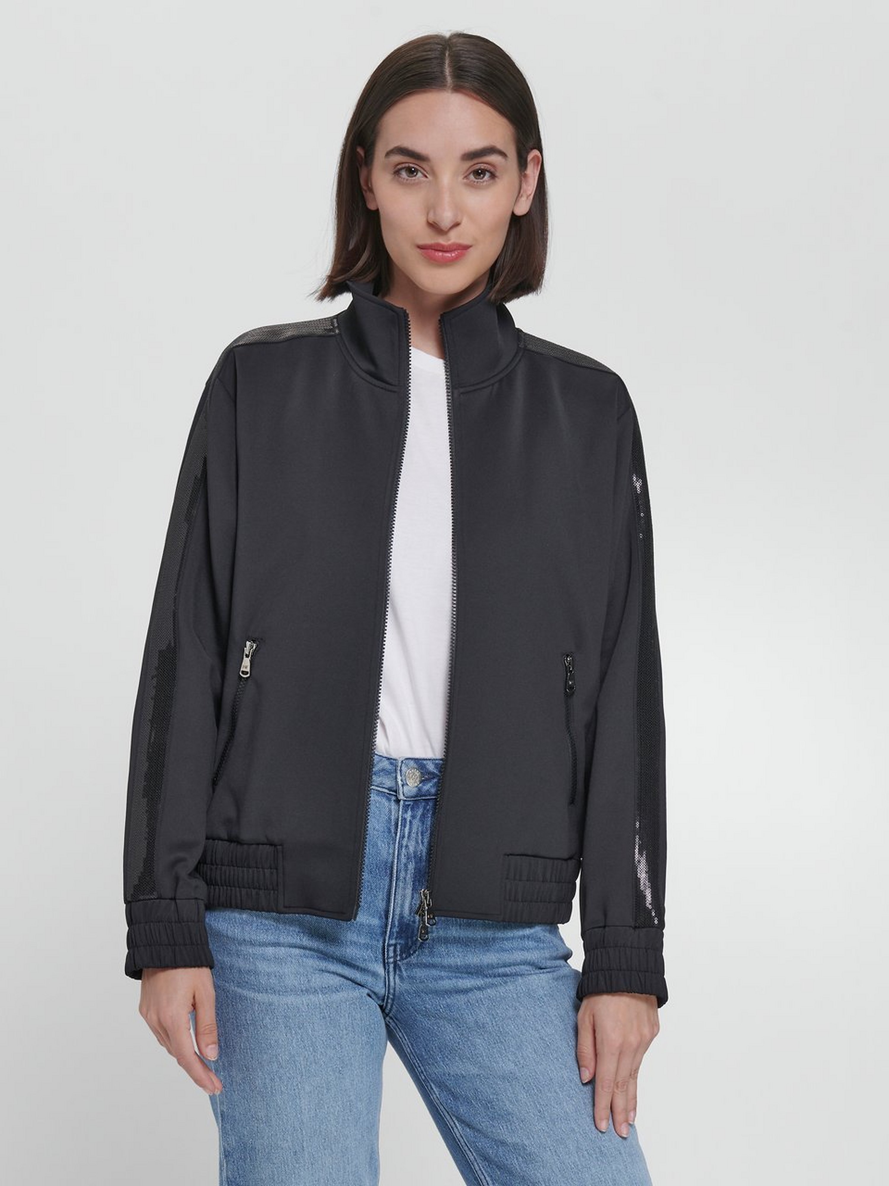 Jersey-Blouson