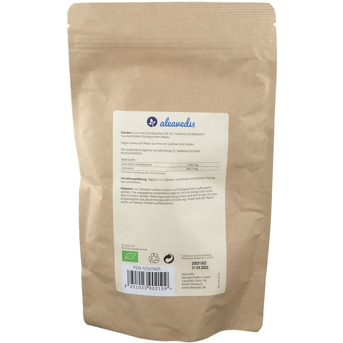 Curcuma 700 mg Bio