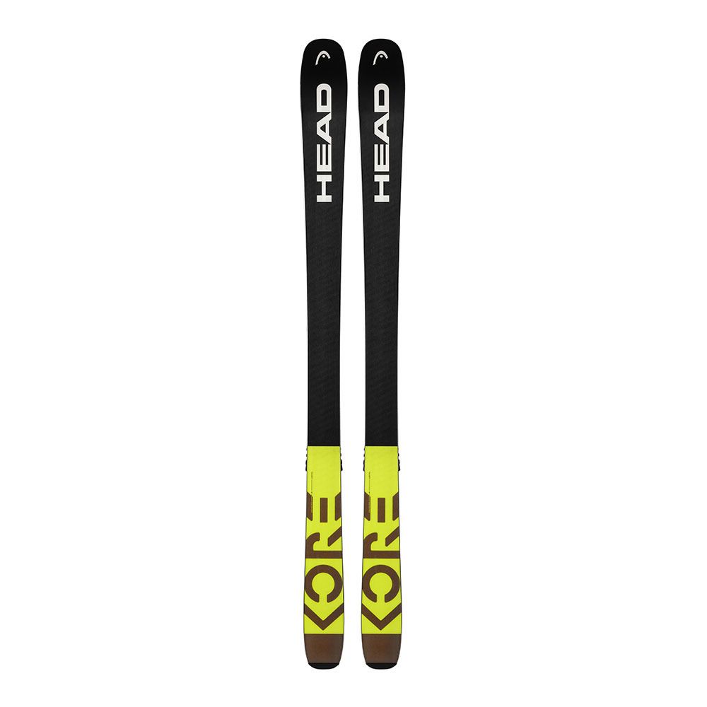 Head KORE 93 - Skis freeride Homme black/yellow