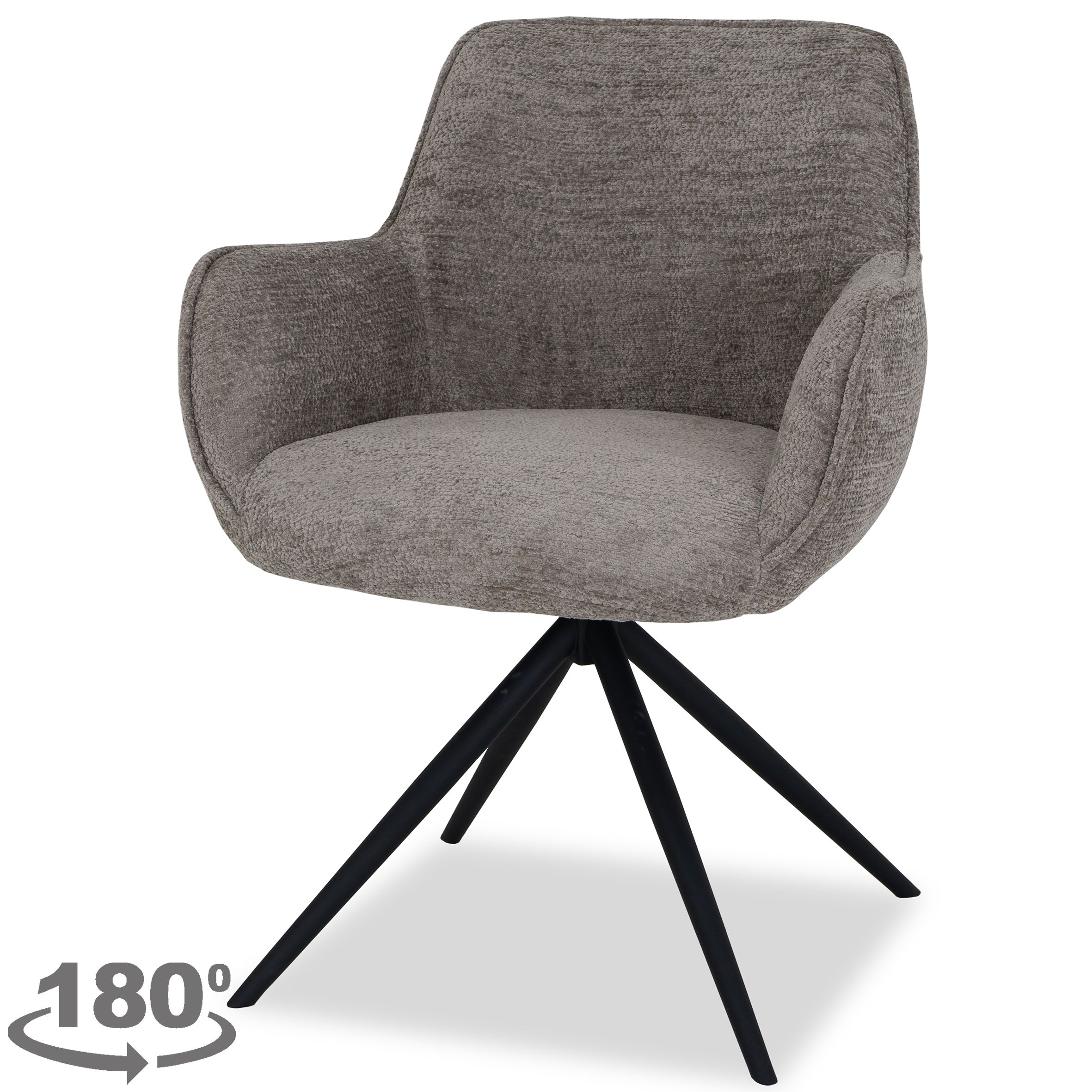 Eetstoel Cement Grey Fondo B63 x D62 x H85 cm