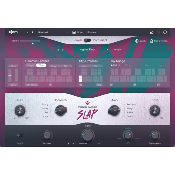 ujam Virtual Bassist Slap