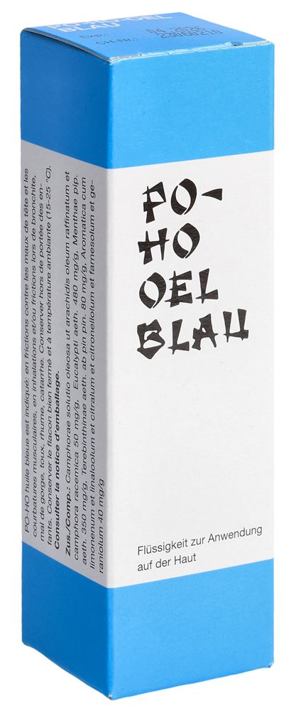 PO-HO blau<br>10 ml, Flasche, Flüssigkeit zur Anwendung auf der Haut