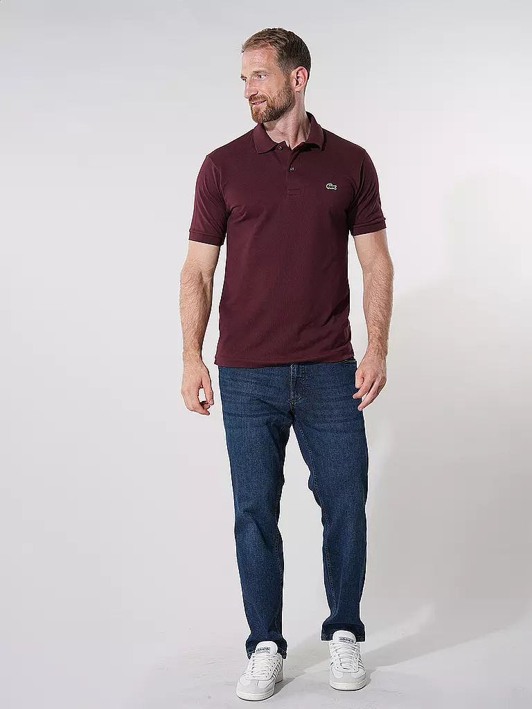 LACOSTE Poloshirt Classic Fit L1212 dunkelrot