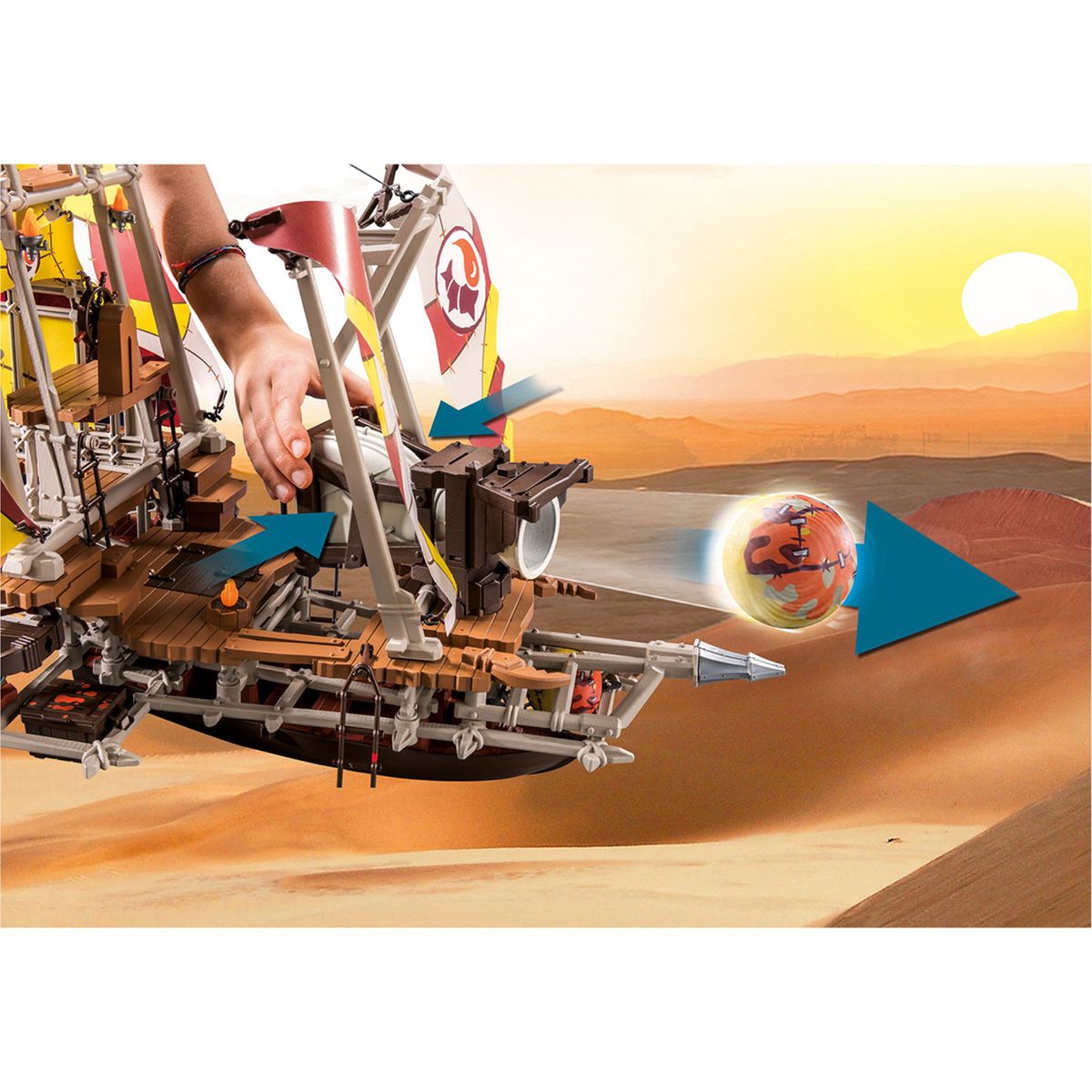 PLAYMOBIL® 71023 - Novelmore - Sal'ahari Sands - Sandsturmbrecher
