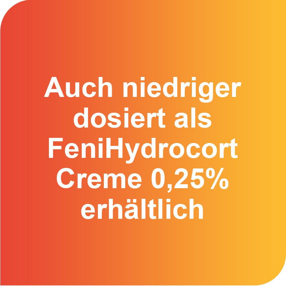 FeniHydrocort Creme 0,5 %, Hydrocortison 5 mg/g