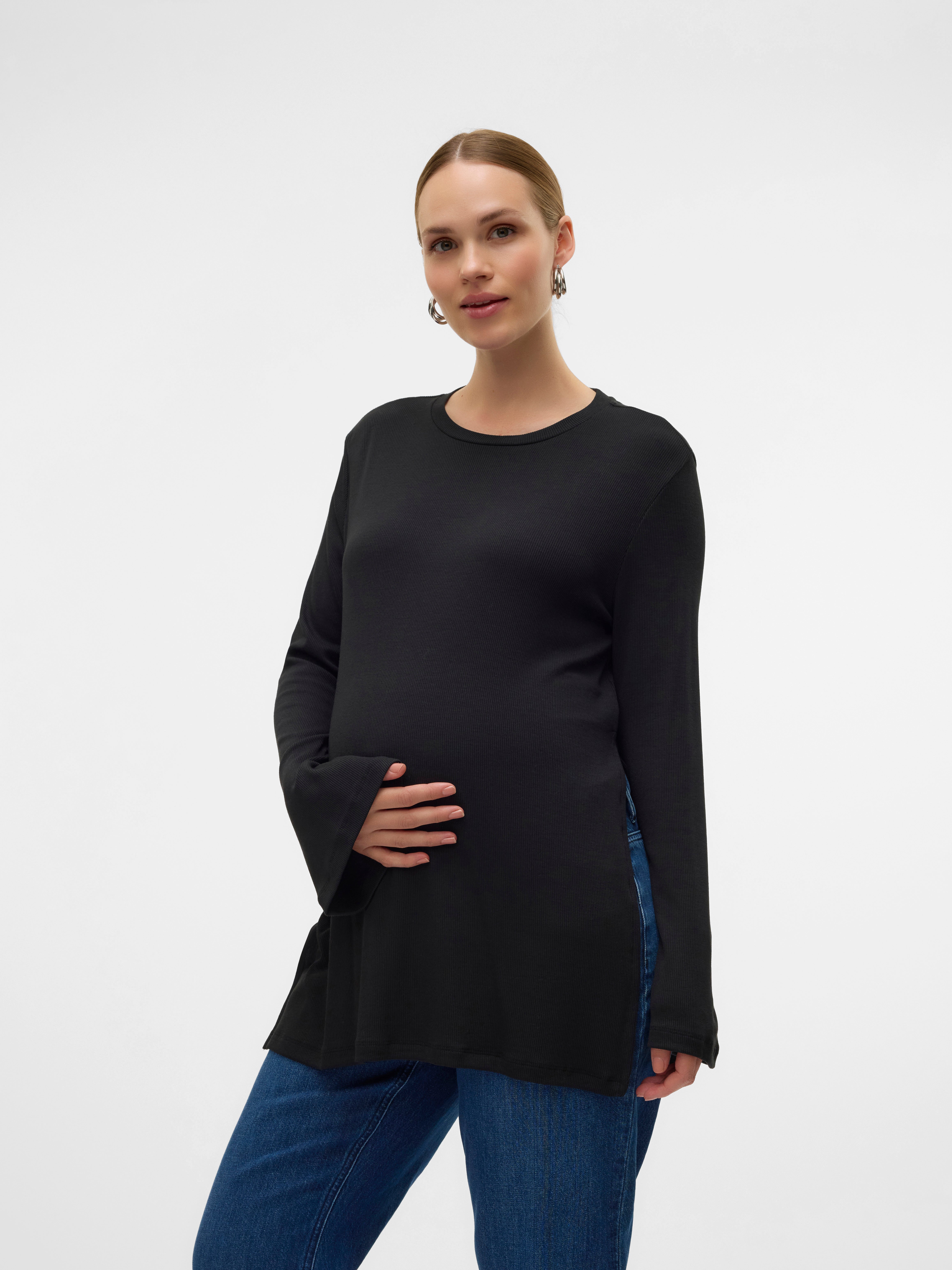 Regular fit Hoge hals Top