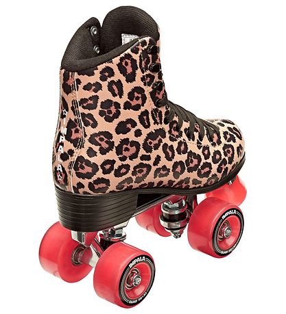 Impala Rollschuhe - Quad Skate - Brauner Leopard