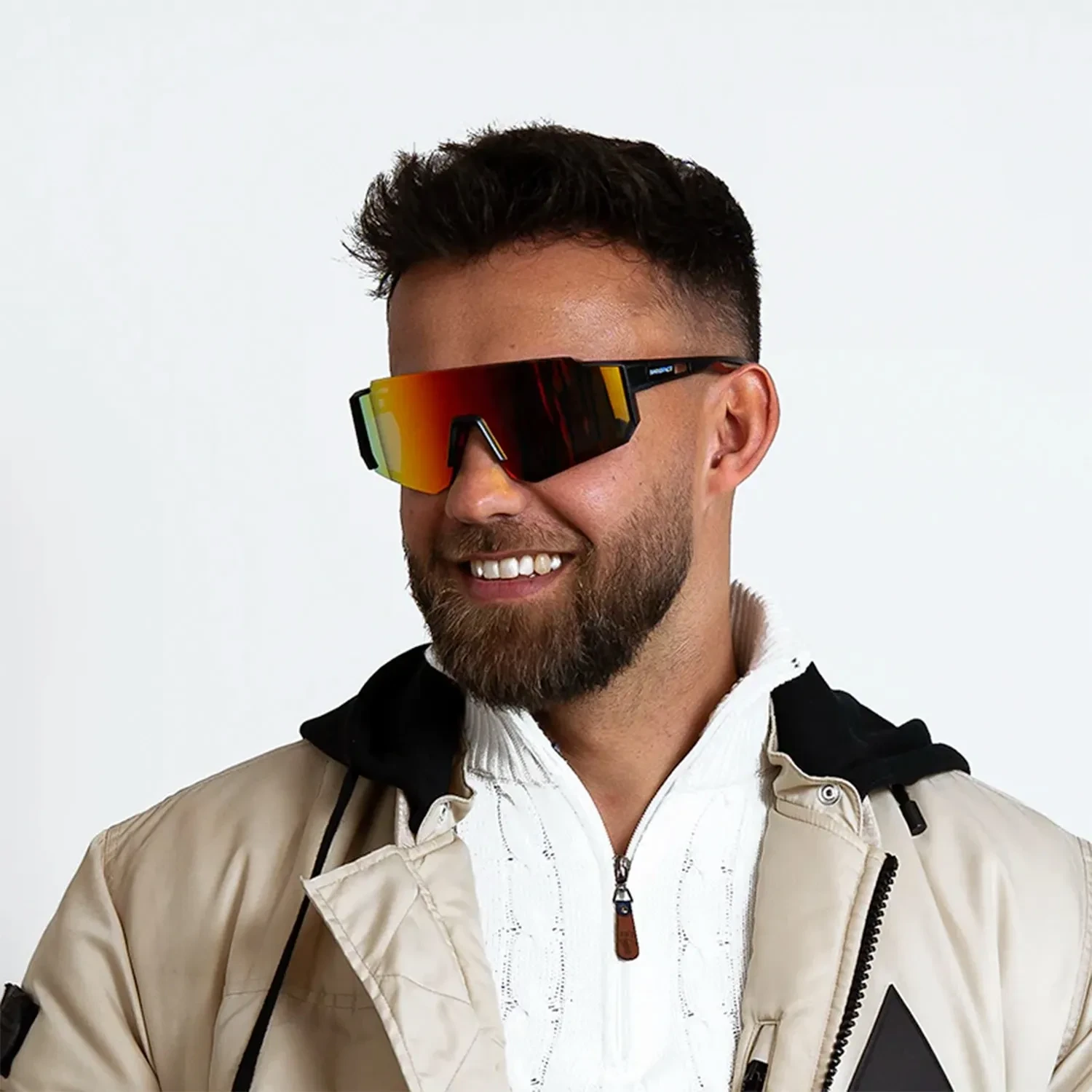 Shadespace Coma Sunset Red Orange Solbrille SS006