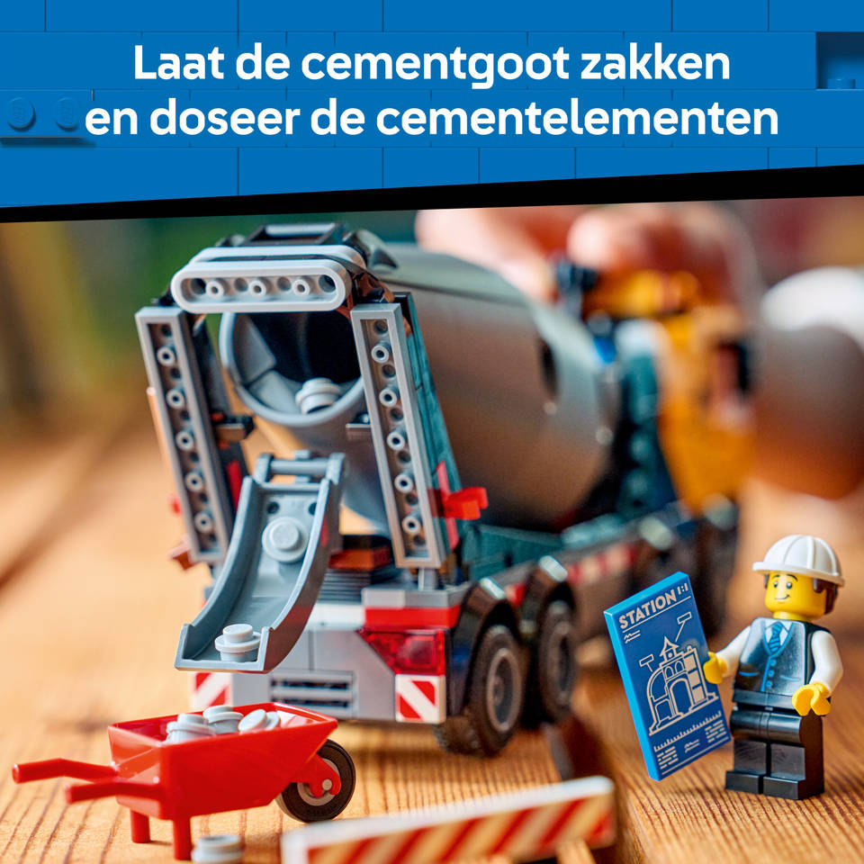LEGO City cementwagen 60478