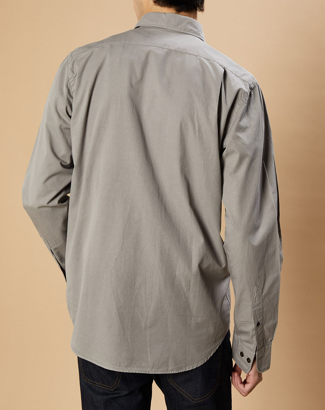 Hartford Chemise Regular Pocket Pat sage