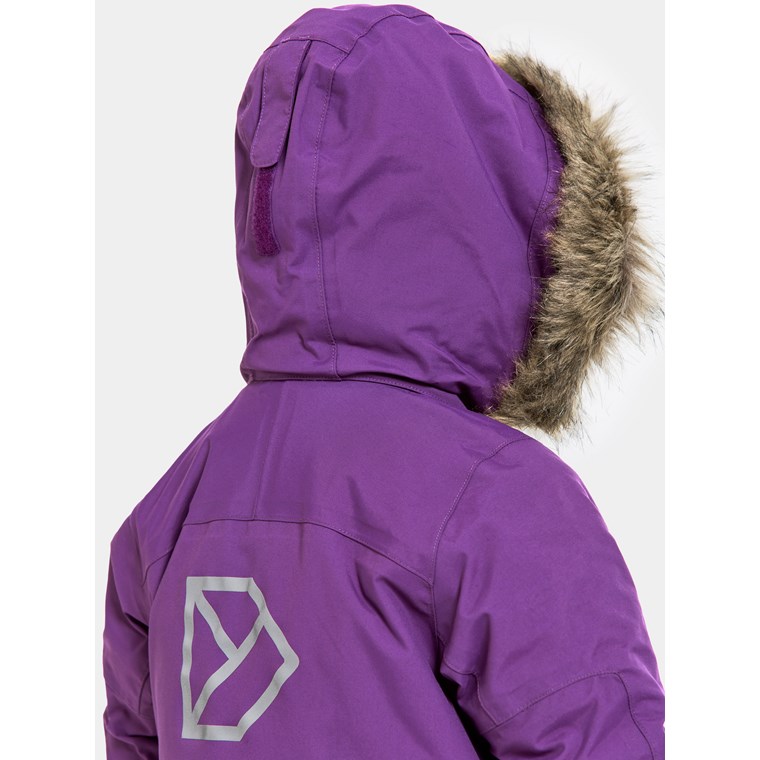 Didriksons Bjärven Kids Parka 3 Royal Purple