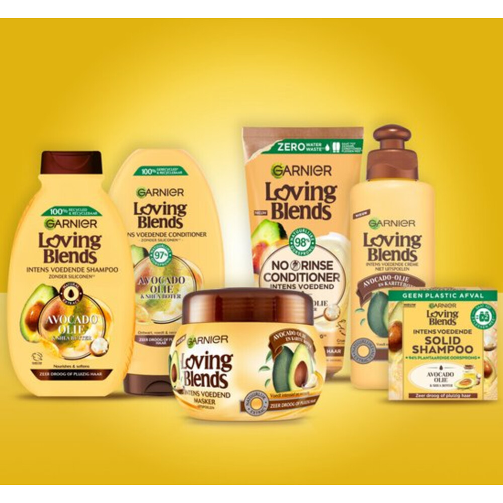 6x Garnier Loving Blends Avocado Olie en Shea Boter Shampoo300 ml