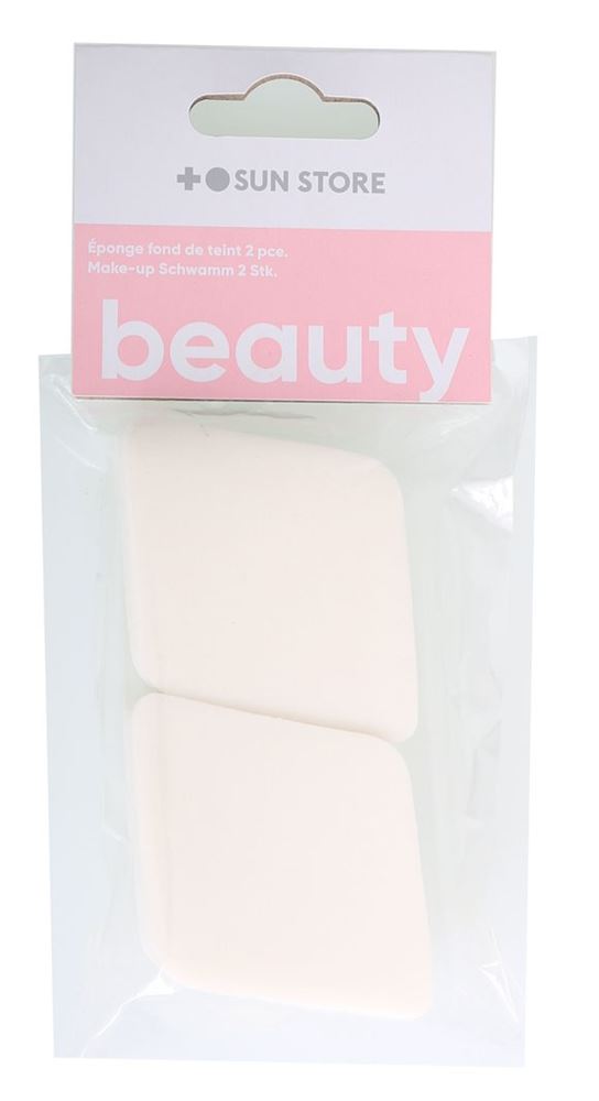 SUNSTORE Beauty Beauty Make-up Schwamm<br>2 Stück, Beutel, rauteform 100% vegan