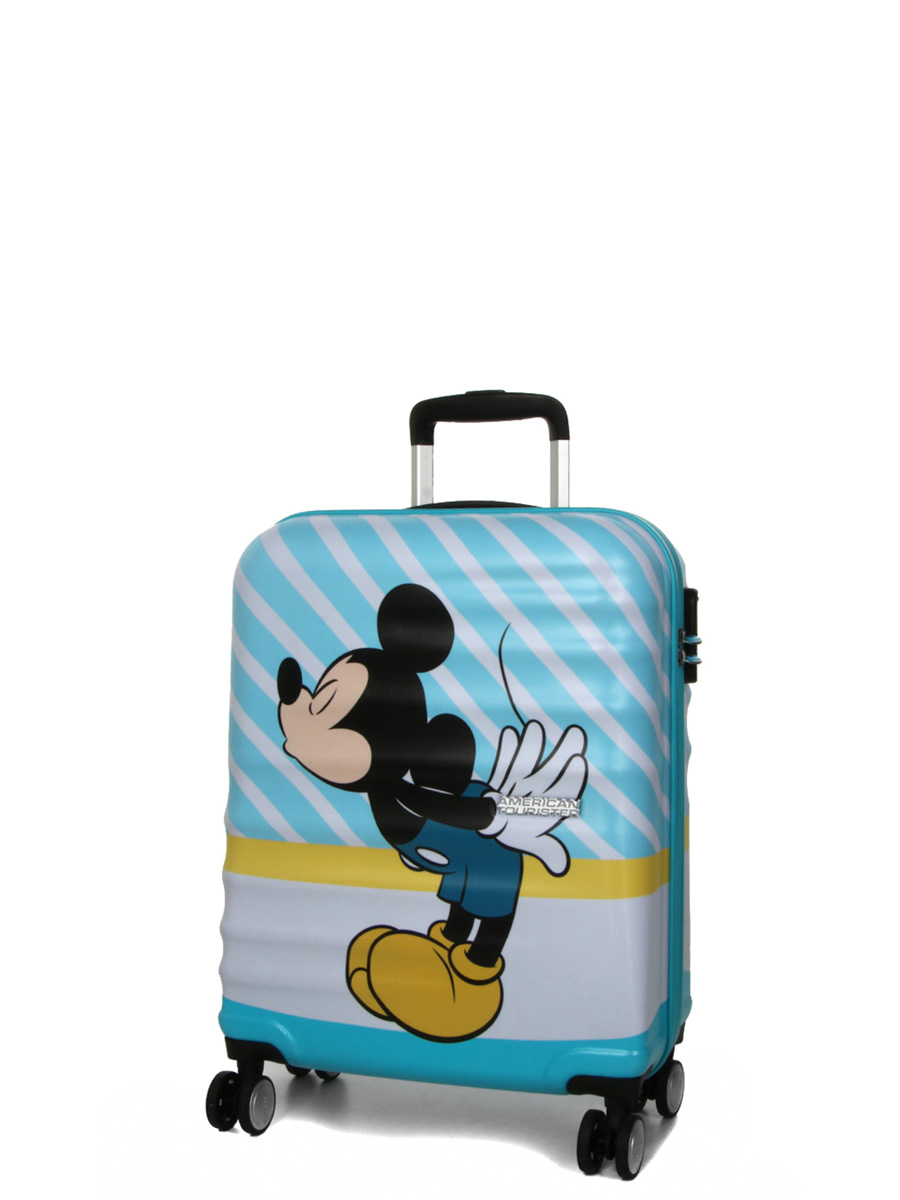 Valise  by American Tourister Mickey Blue Kiss 55 cm