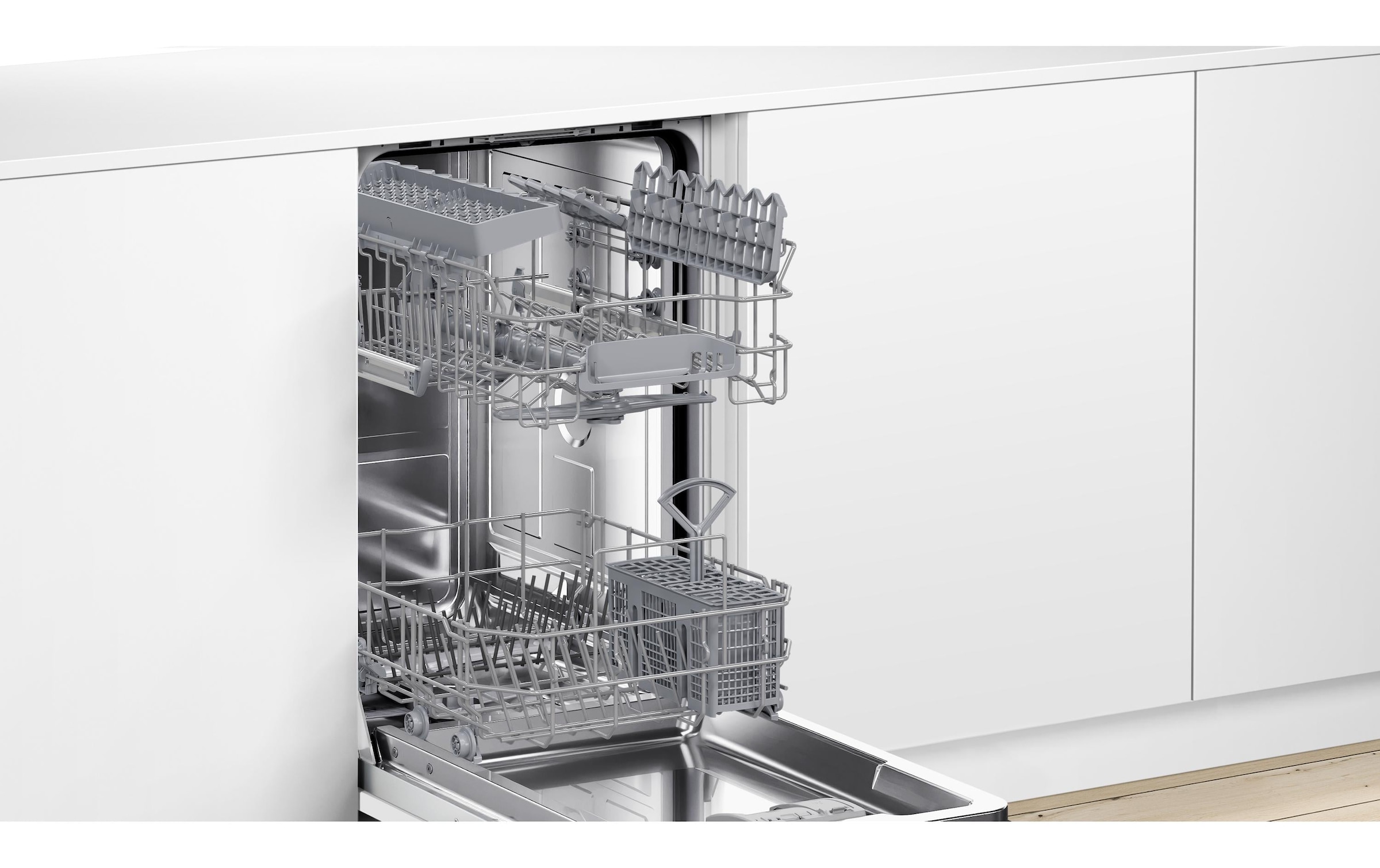 BOSCH teilintegrierbarer Geschirrspüler »SPV2HKX4« 10 Massgedecke