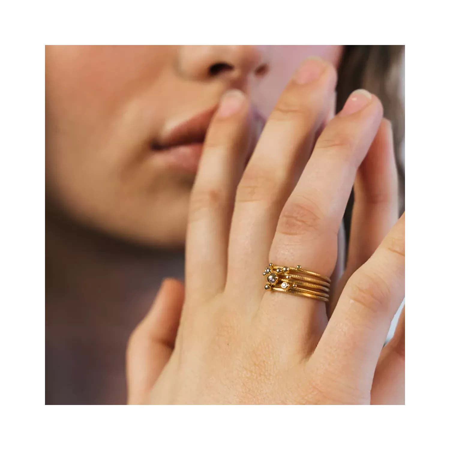 Dulong Delphis Ring 18 kt. Guld DEL3-A1350