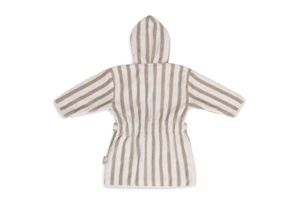 Jollein badjas Stripe Terry Olive Green