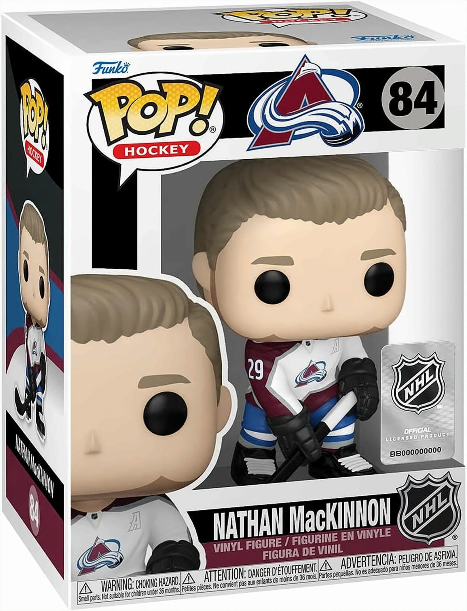 NHL - POP - Nathan MacKinnon /Avalanche (Away)
