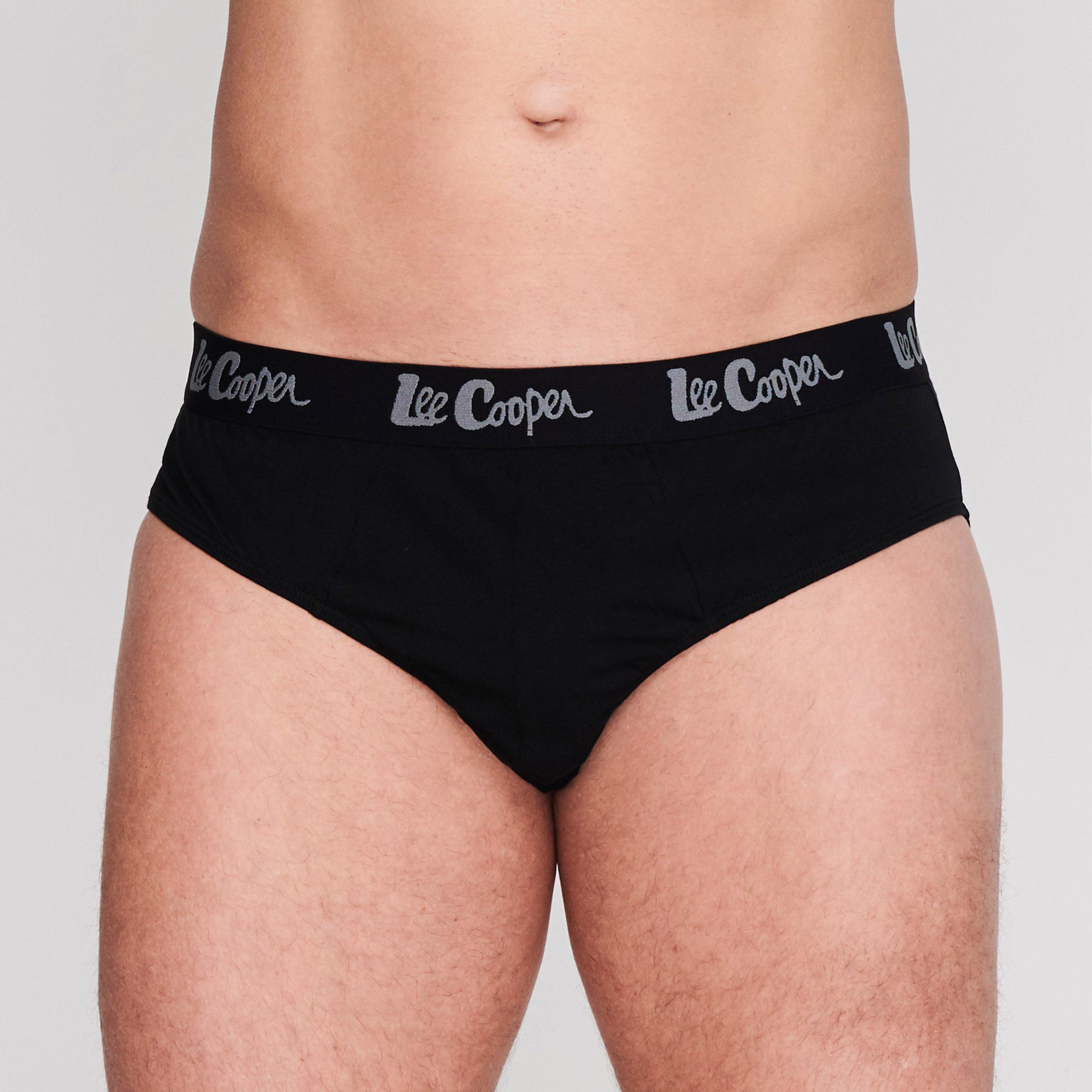 Lee Cooper Mens 5-Pack Comfort Briefs