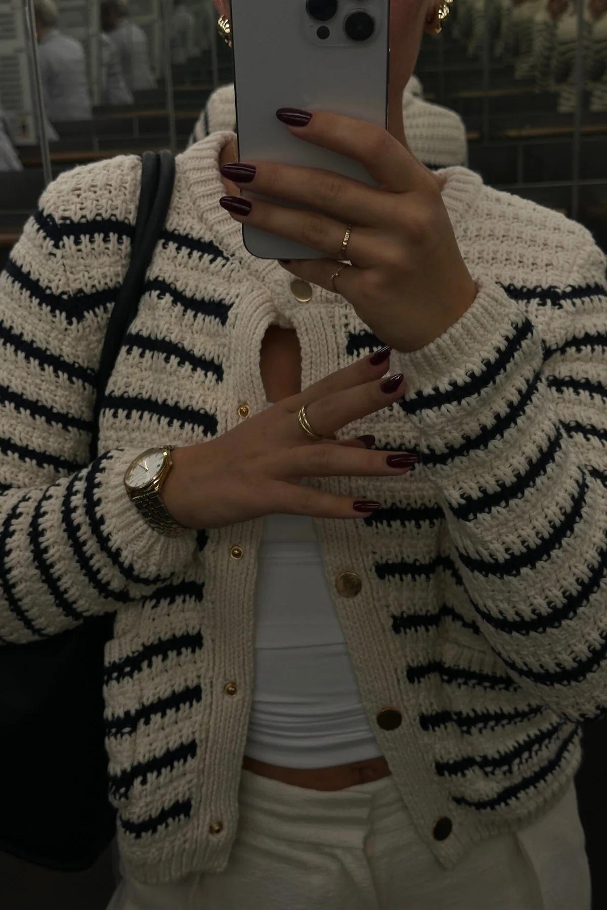 Neo Noir Paula Knit Cardigan
