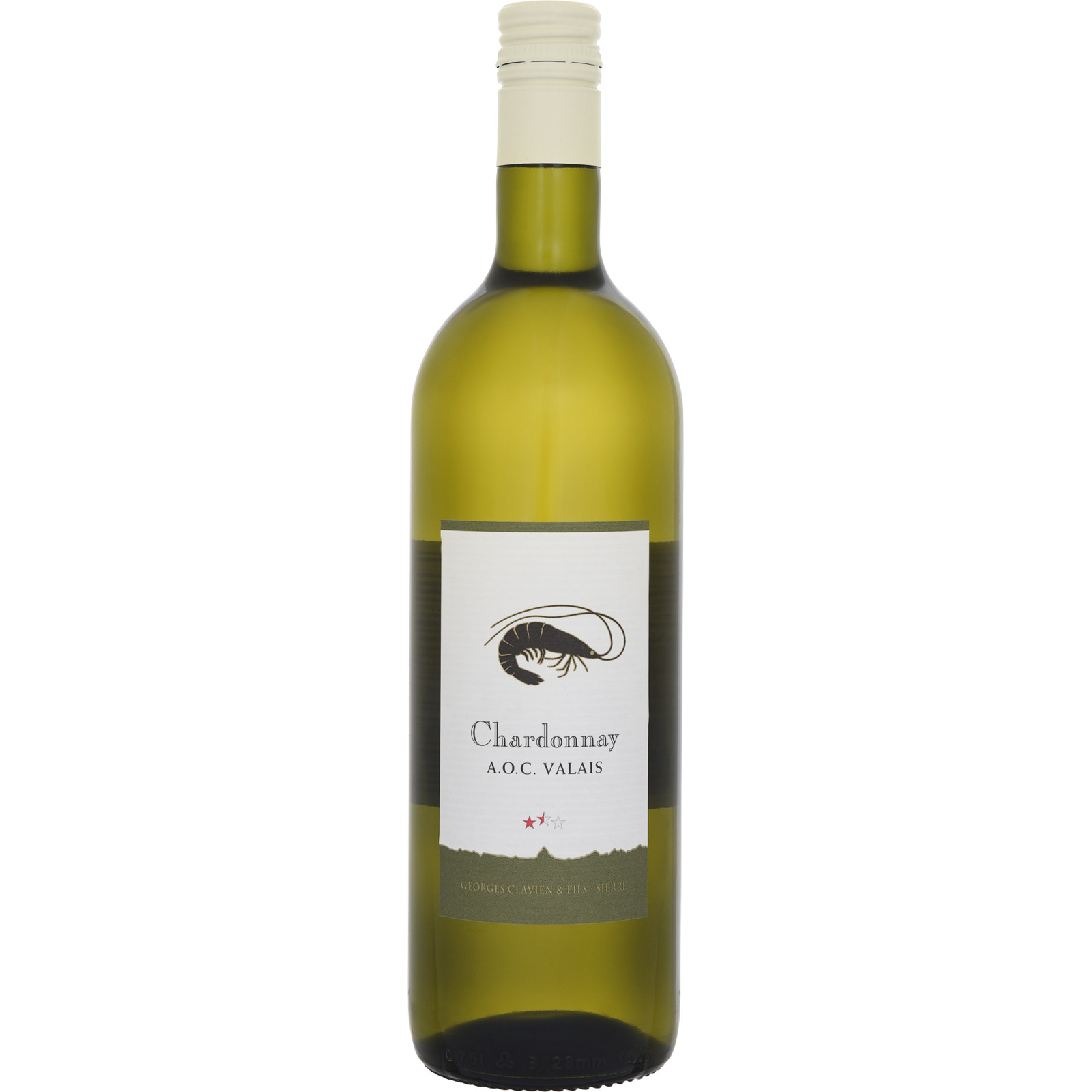 Chardonnay AOC Valais 75 cl