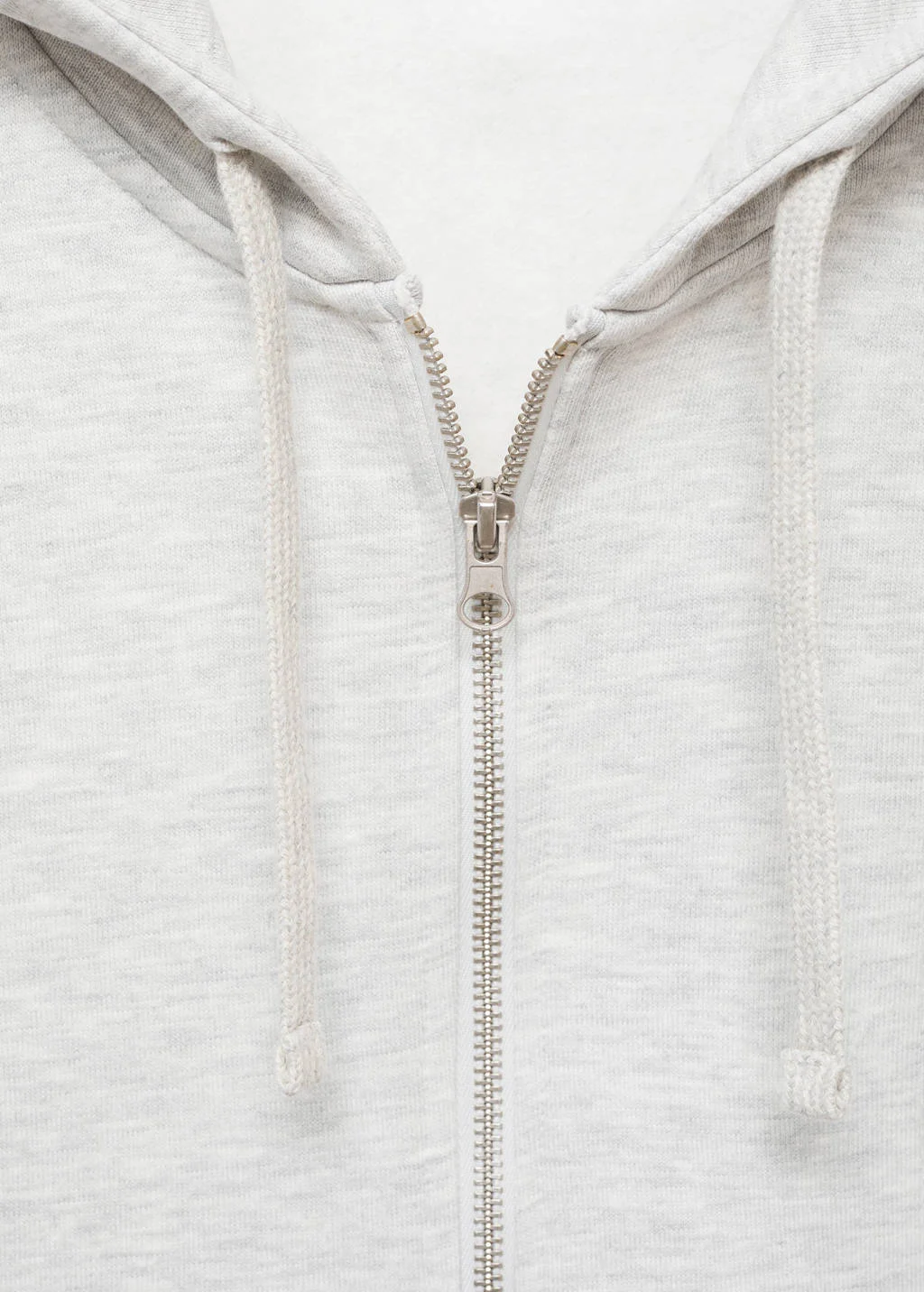 MANGO TEEN sweatvest grijs