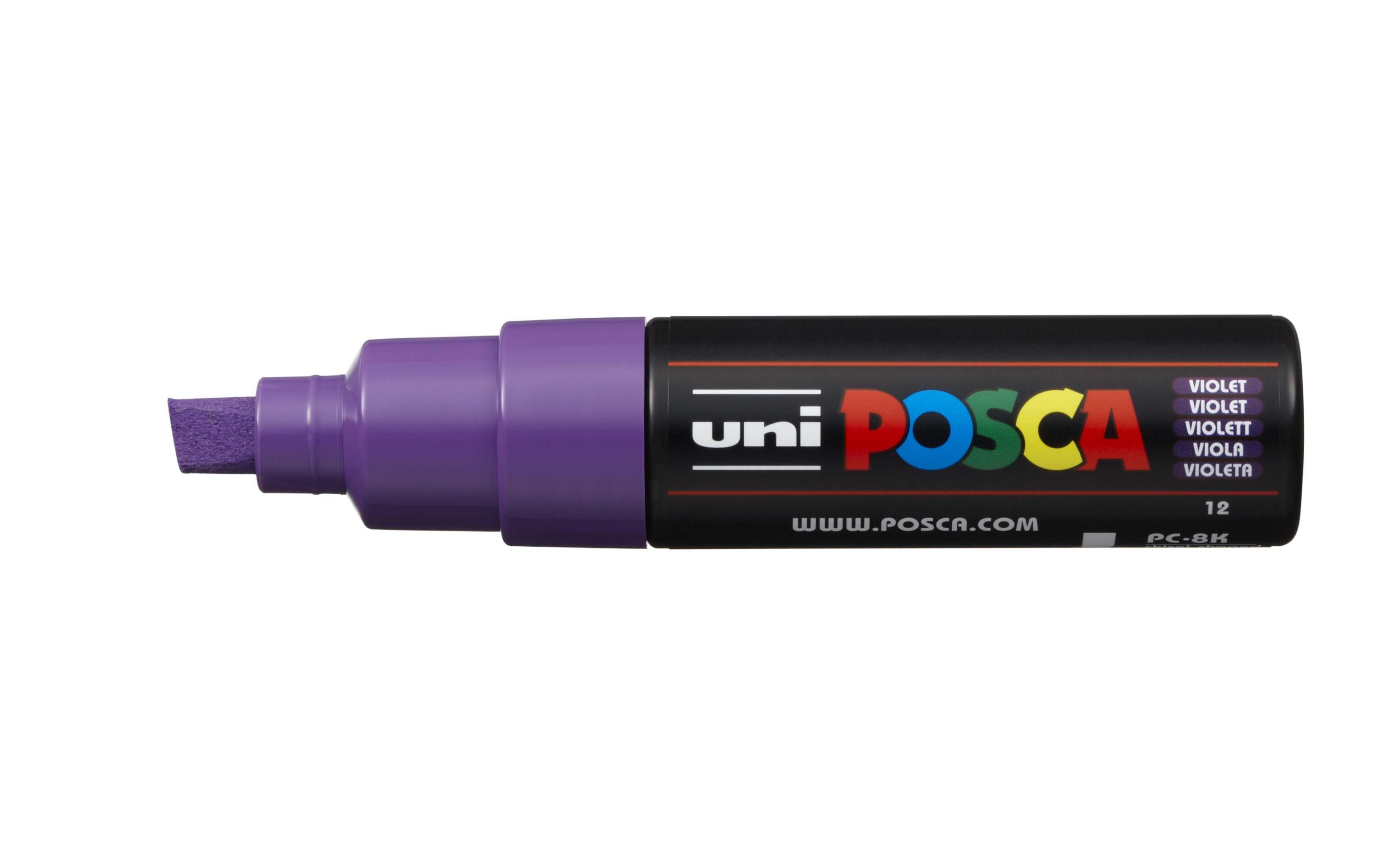 Permanent-Marker POSCA 8 mm ViolettUniversell einsetzbarer Marker