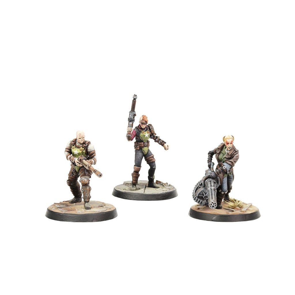 Fallout: Wasteland Warfare - Ack Ack, Sinjin & Avery