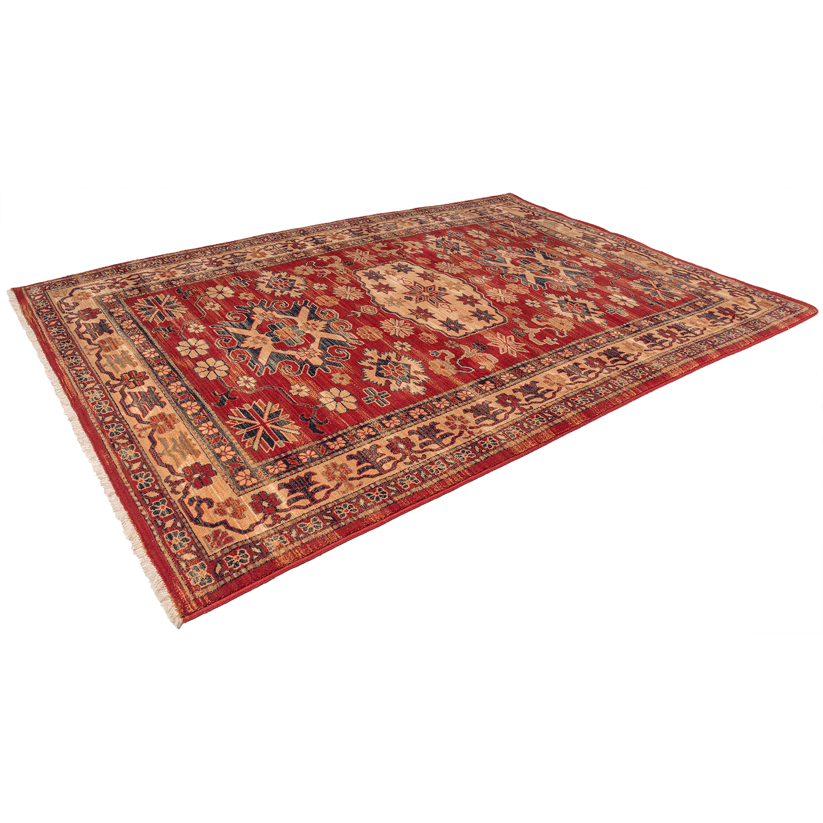 Teppich SAHARNA - rot-multicolor - 160x230 cm