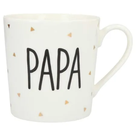 Depesche Porzellan Becher mit Sprüchen - Papa