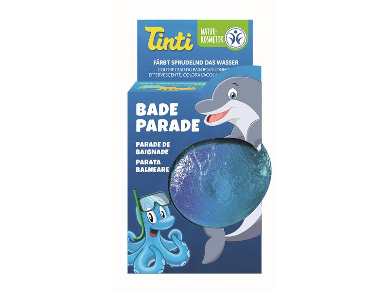 Tinti Badespass Bade Parade 1 Stück Mit Badekugel und Badebohne