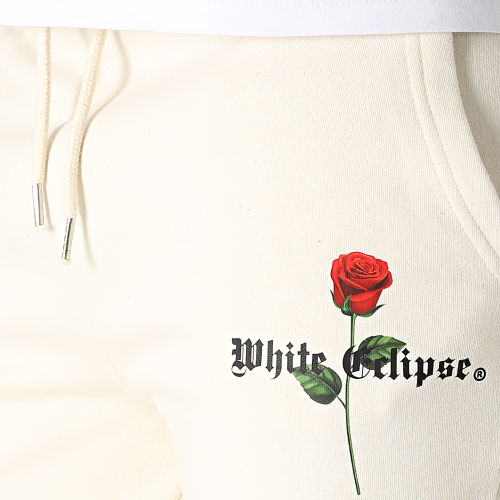 Pantalon Jogging Eclipse Small Roses Beige