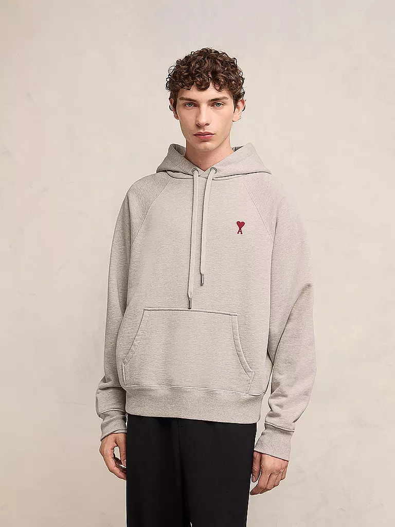 AMI PARIS Kapuzensweater - Hoodie beige