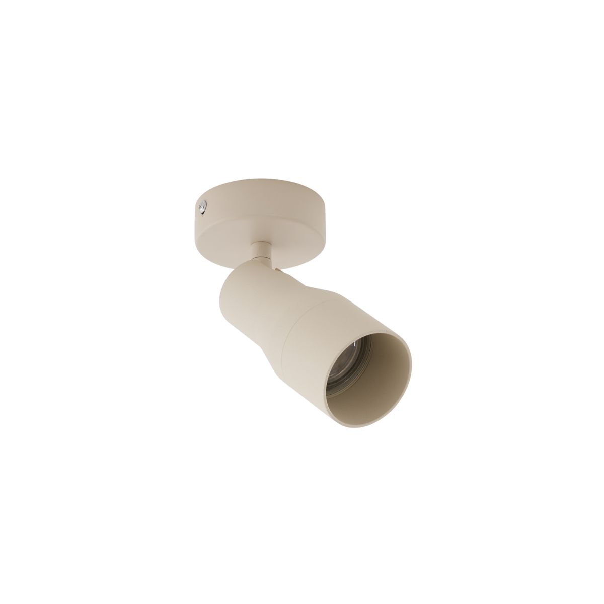 Moderne plafondspot beige GU10 50mm rond - Stanley