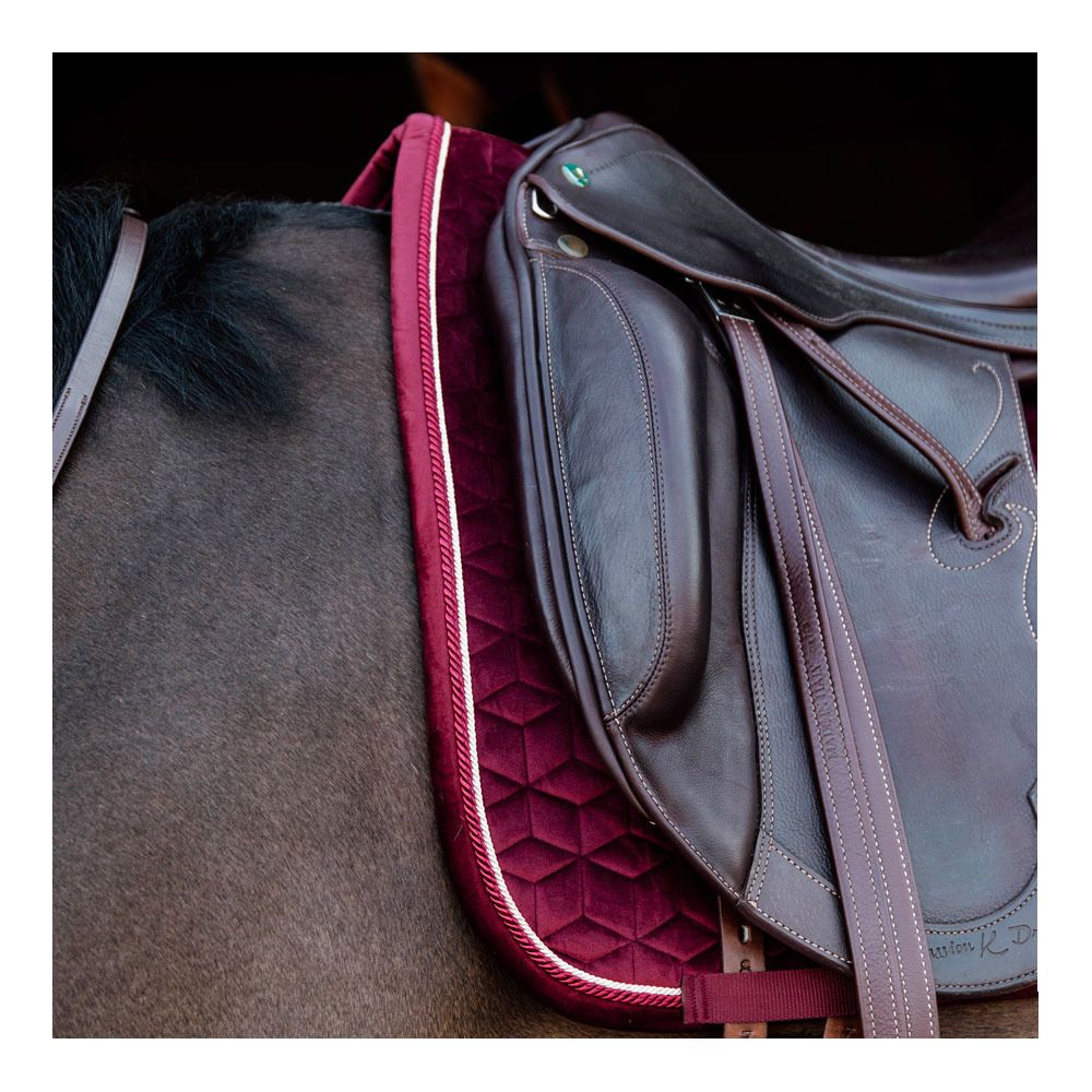 Kentucky VELVET - Tapis de dressage bordeaux