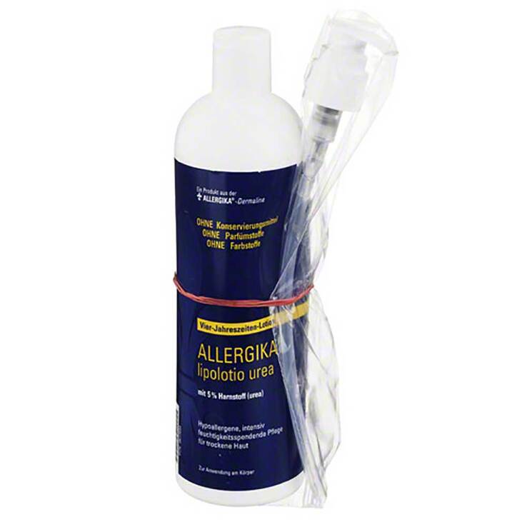 Allergika Lipolotio urea 5%, 500 ml